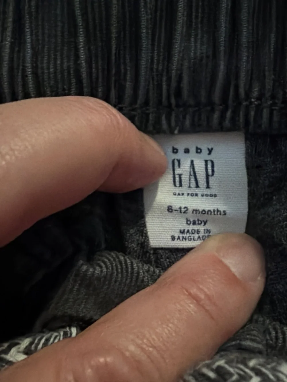 GAP White Palm-Print Button One-Piece